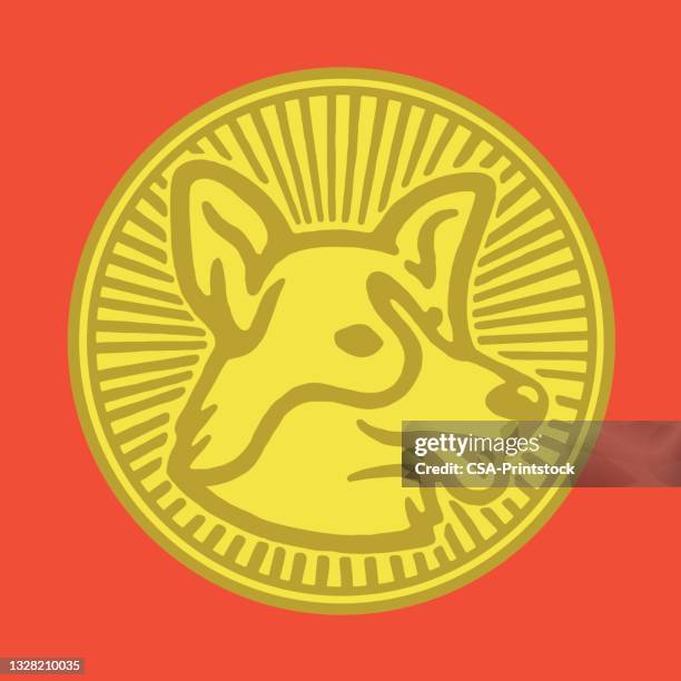 pembroke welsh corgi dog - pembroke welsh corgi stock illustrations
