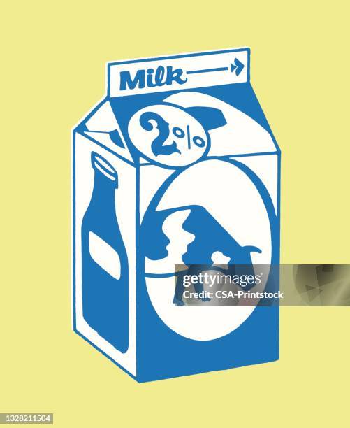 milk carton - milk carton stock illustrations