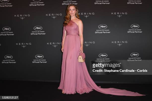 Melissa George attends the Kering Women In Motion Awards during the 74th annual Cannes Film Festival on July 11, 2021 in Cannes, France.