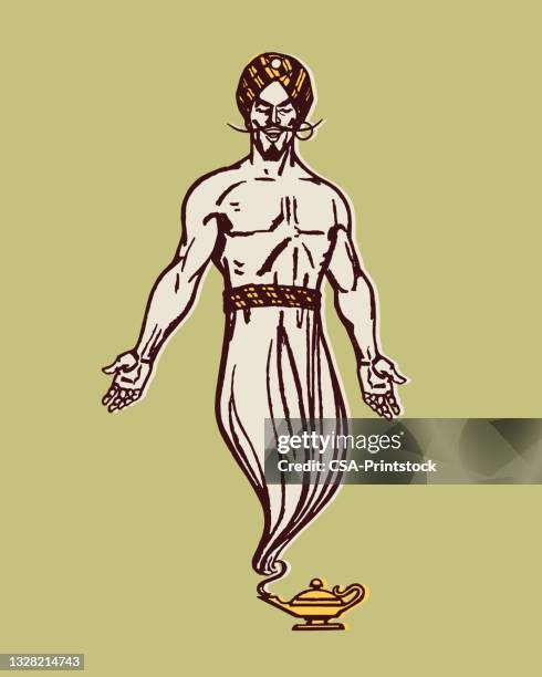 Genwi Image Genie Man High Res Vector Graphics - Getty Images