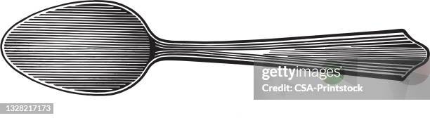spoon - kitsch kitchen stock illustrations