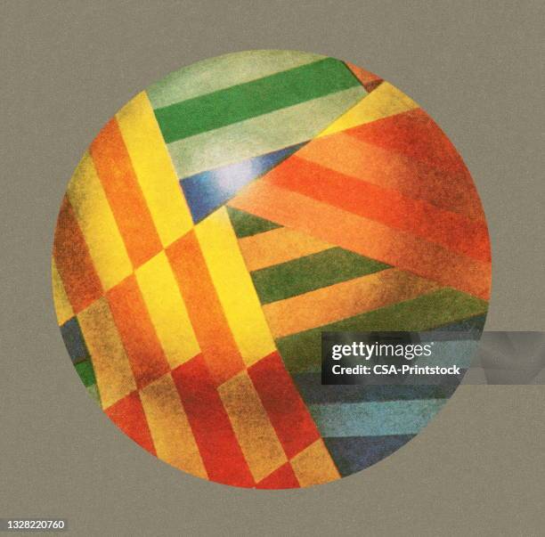 colorful sphere - csa printstock ball stock illustrations