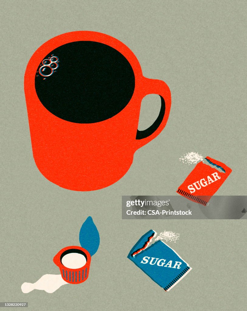 Coffee with Sugar and Cream