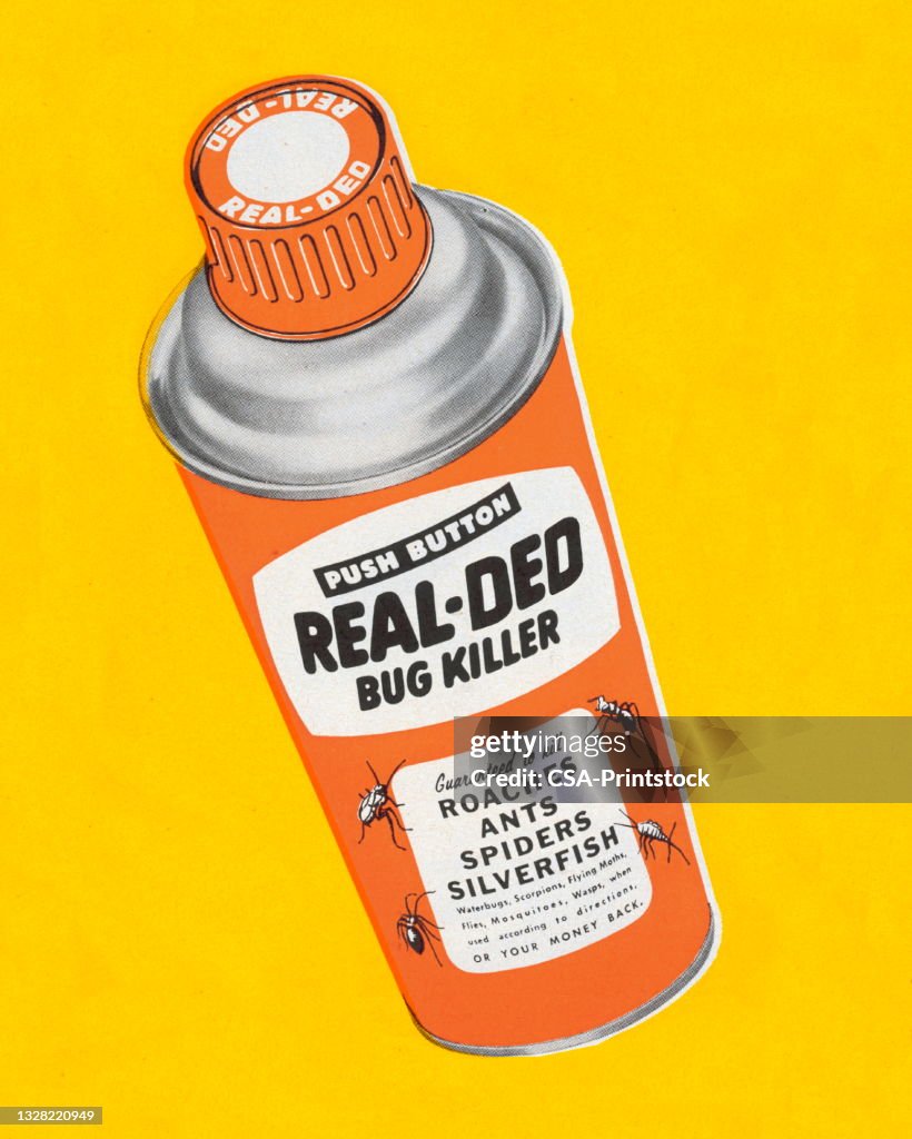 Can of Bug Repellent