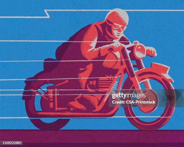 racing motorcycle - fast motorcycle stock illustrations