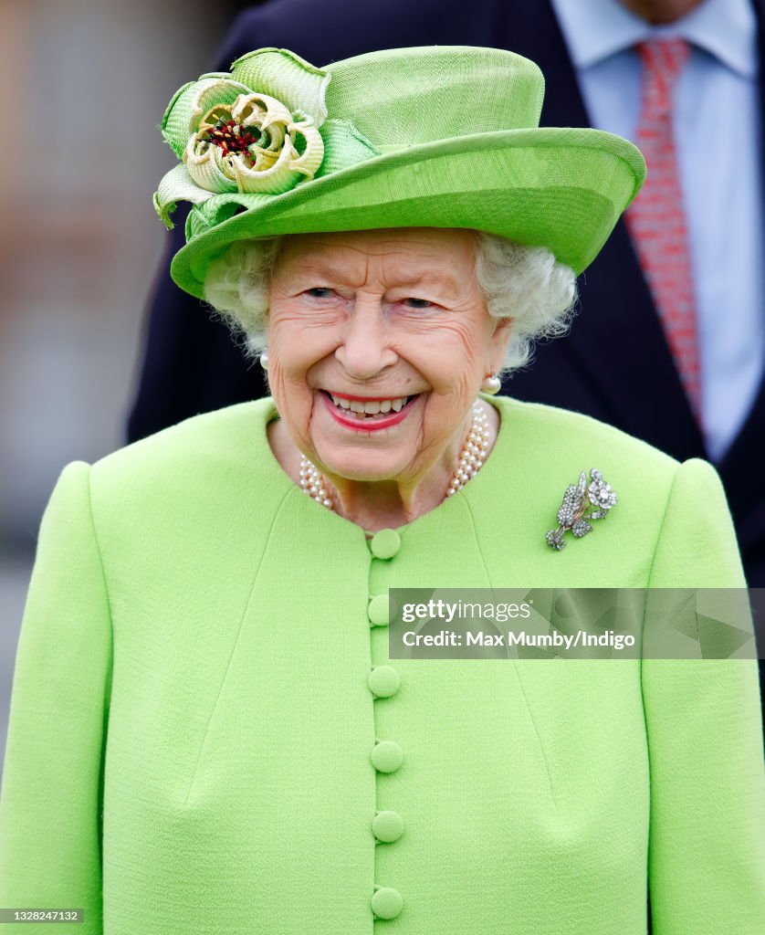 Queen Elizabeth II Attends The Royal Windsor Cup 2021