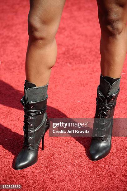 Singer Ciara arrives at the 2010 BET Awards held at the Shrine Auditorium on June 27, 2010 in Los Angeles, California.