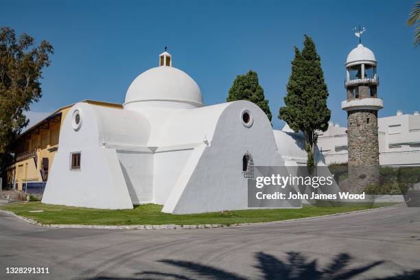 chapel of the immaculate conception in guadalmina, spain - 1946 stock-fotos und bilder