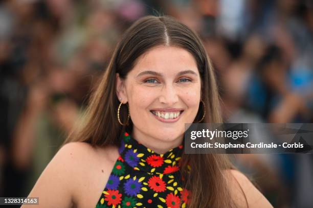 Laetitia Casta attends the "La Croisade" photocall during the 74th annual Cannes Film Festival on July 12, 2021 in Cannes, France.