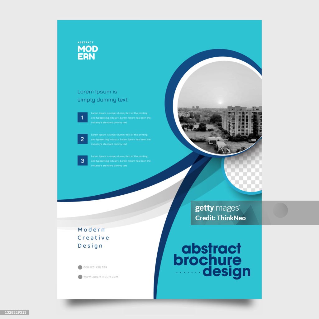 Program Flyer Layout Design Vector Brochure Flyer Design Layout Template High-Res Vector Graphic ...