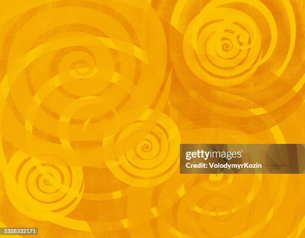 scenic background on embossed canvas based on the image of a spiral - decorating stage stock illustrations