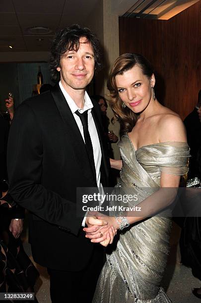 Director Paul W. S. Anderson and actress Milla Jovovich attend HBO's 68th Annual Golden Globe Awards Official After Party held at The Beverly Hilton...