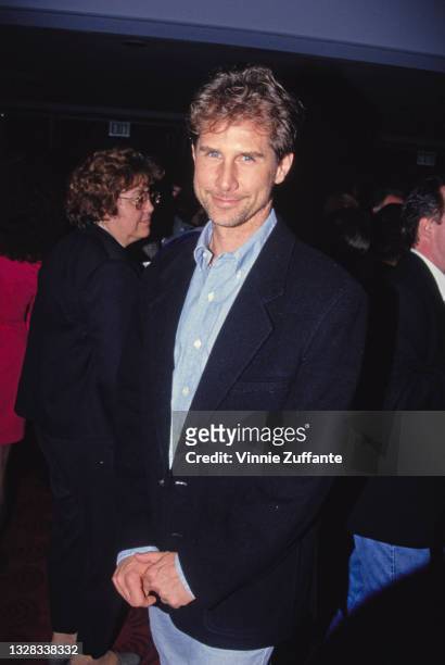 American actor Parker Stevenson attends a screening of 'Shattered', an episode of the television series 'Baywatch', at the Academy Theater in...