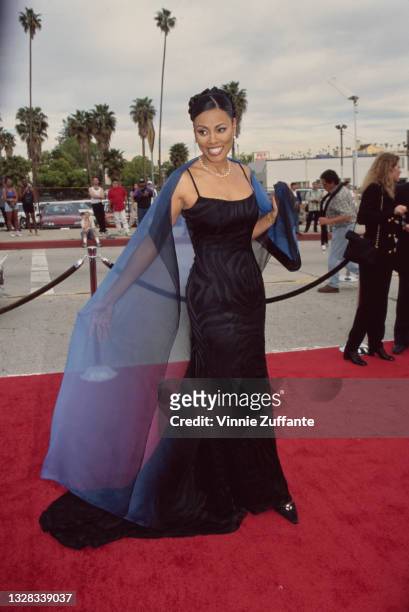American actress Lela Rochon attends the 3rd Annual Blockbuster Entertainment Awards at the Pantages Theatre in Los Angeles, California, 11th March...