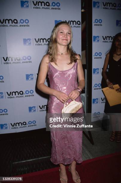 American actress Julia Stiles attends the MTV Video Music Awards at Radio City Music Hall in New York City, USA, 7th September 2000.