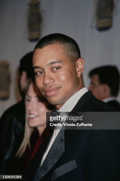 American golfer Tiger Woods attends the Sports Illustrated 20th Century Sports Awards in New York City, USA, 2nd December 1999.