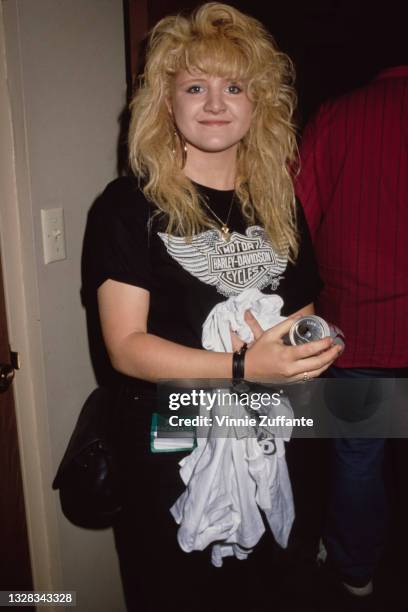 American actress Tina Yothers, USA, circa 1989.