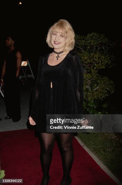American actress Tina Yothers attends the 2nd Annual Laughing Hearts that Care benefit for the AIDS Homestead Hospice and Shelter, at the Wilshire...