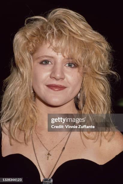 American actress Tina Yothers, USA, circa 1989.