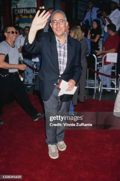 American actor Ben Stein attends the premiere of 'South Park: Bigger, Longer & Uncut' at the Mann Chinese Theater in Hollywood, Los Angeles, USA,...