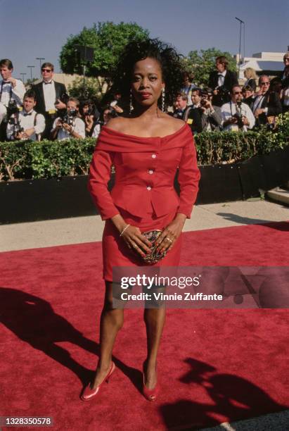 American actress Alfre Woodard attends the 42nd Primetime Emmy Awards at the Pasadena Civic Auditorium in Pasadena, California, USA, 16th September...