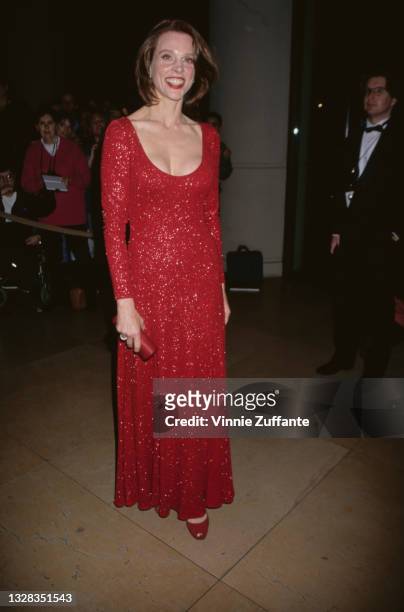 American actress Leigh Taylor-Young at the 48th Directors Guild of America Awards in Los Angeles, USA, 2nd March 1996.