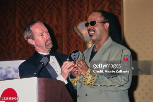 American singer, songwriter and musician Stevie Wonder is named MusiCares Person of the Year by Michael Greene , head of the National Academy of...