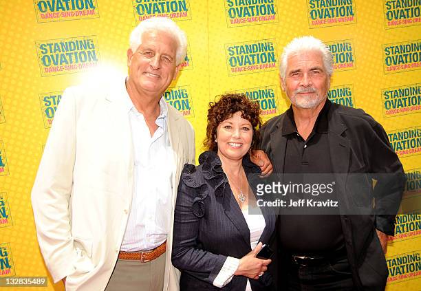 Director Stewart Raffill, producer Diane Kirman and producer James Brolin arrive at the Los Angeles premiere of "Standing Ovation" at Universal...