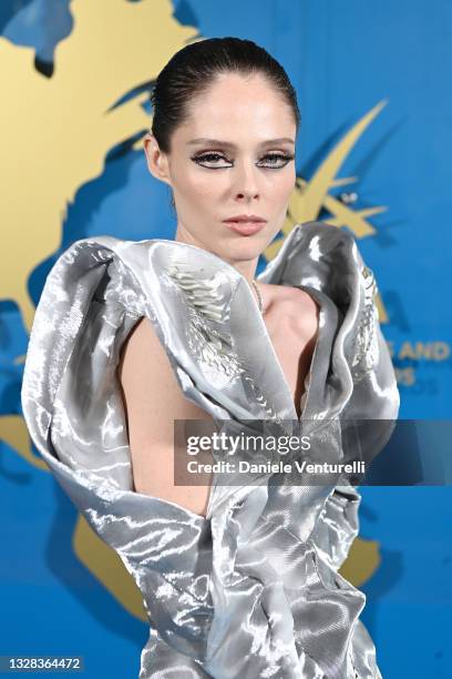 Coco Rocha during the World Influencers and Bloggers Awards 2021 at Hotel Martinez on July 12, 2021 in Cannes, France.