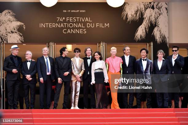 Bill Murray, Hippolyte Girardot, Adrien Brody, Timothée Chalamet, Wes Anderson, Lyna Khoudri, Tilda Swinton, Alexandre Desplat, Stephen Park, Mathieu...