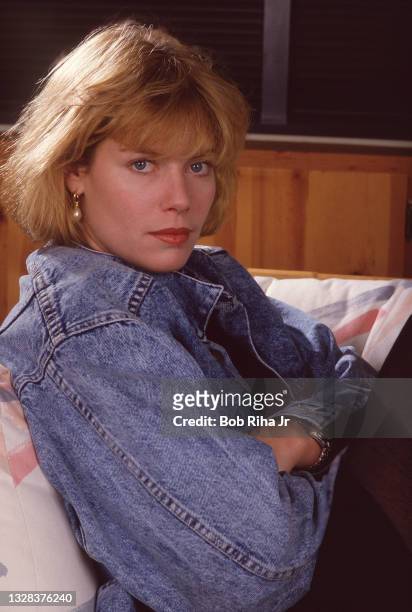 Kelly McGillis, circ.1987 photo shoot in Los Angeles, California.