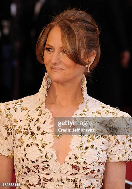 Actress Melissa Leo arrives at the 83rd Annual Academy Awards held at the Kodak Theatre on February 27, 2011 in Los Angeles, California.