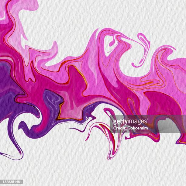 ilustrações de stock, clip art, desenhos animados e ícones de abstract smog or fog background. watercolor brush stroke, alcohol painting. abstract liquid design element. elegant texture design element for greeting cards and labels, abstract background template. - marbled effect