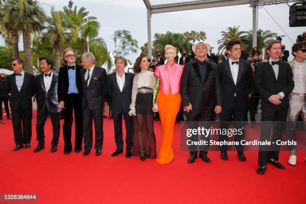 Roman Coppola, Stephen Park, Jarvis Cocker, Hippolyte Girardot, Mathieu Amalric, Lyna Khoudri, Tilda Swinton, Bill Murray, Benicio Del Toro and Wes...