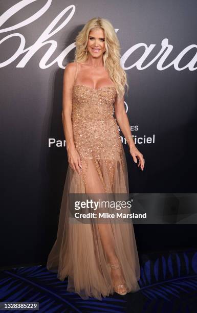 Victoria Silvstedt attends the Chopard Gentleman's Evening during the 74th annual Cannes Film Festival on July 12, 2021 in Cannes, France.