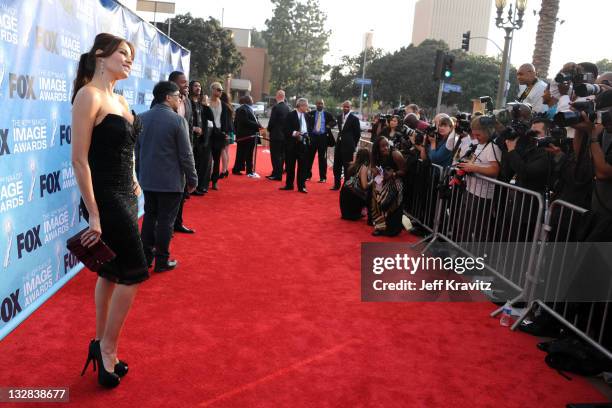 Actress Sofia Vergara arrives at the 42nd Annual NAACP Image Awards held at The Shrine Auditorium on March 4, 2011 in Los Angeles, California.