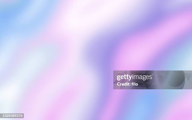 stockillustraties, clipart, cartoons en iconen met holographic blur blend modern background texture - hologram