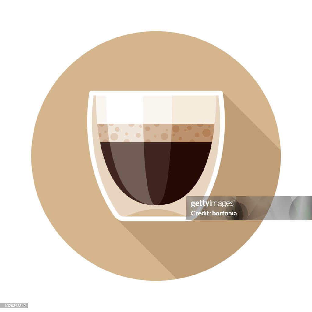 Double Walled Espresso Cup Icon