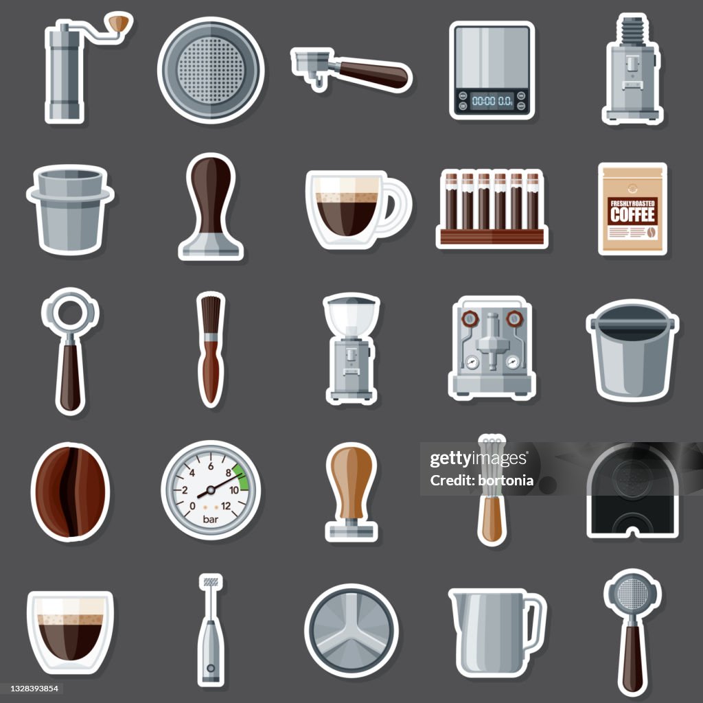 Espresso Sticker Set