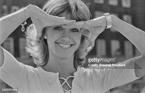 British-Australian singer and actress Olivia Newton-John, UK, 18th September 1974.