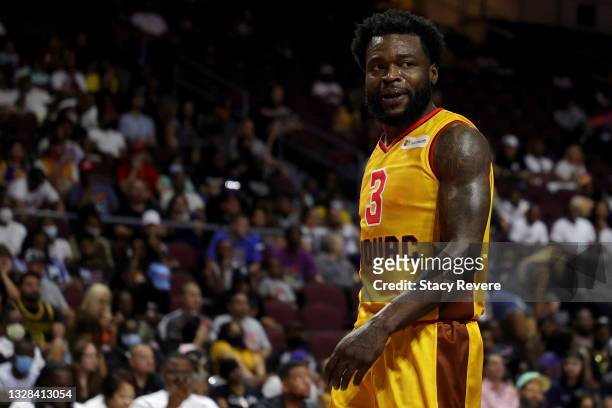 Will Bynum of the Bivouac looks on during the game Triplets during BIG3 - Week One at the Orleans Arena on July 10, 2021 in Las Vegas, Nevada.
