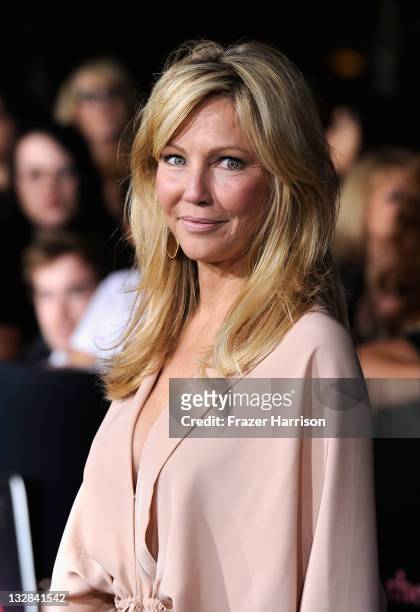 Actress Heather Locklear arrives at Summit Entertainment's "The Twilight Saga: Breaking Dawn - Part 1" premiere at Nokia Theatre L.A. Live on...