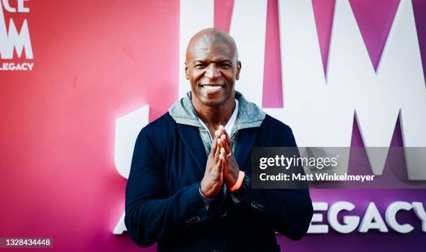 Terry Crews attends the premiere of Warner Bros "Space Jam: A New Legacy" at Regal LA Live on July 12, 2021 in Los Angeles, California.