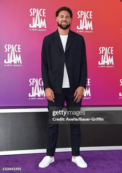 Klay Thompson attends the Premiere of Warner Bros