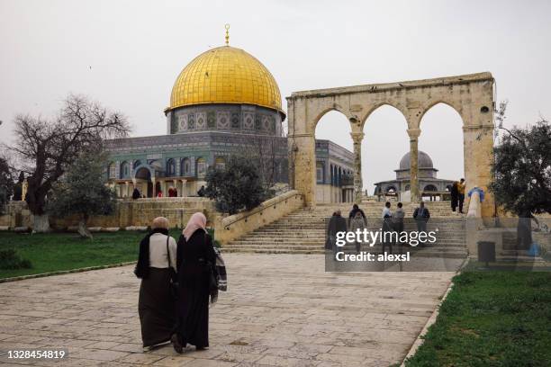 jerusalem dome of the rock - dome of the rock 個照片及圖片檔