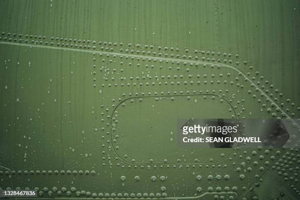 military armour plate - rivet stock pictures, royalty-free photos & images