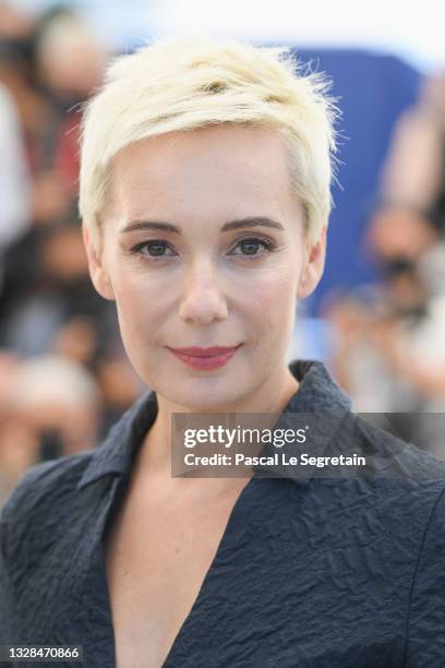 Chulpan Khamatova attends the "Petrov's Flu" photocall during the 74th annual Cannes Film Festival on July 13, 2021 in Cannes, France.