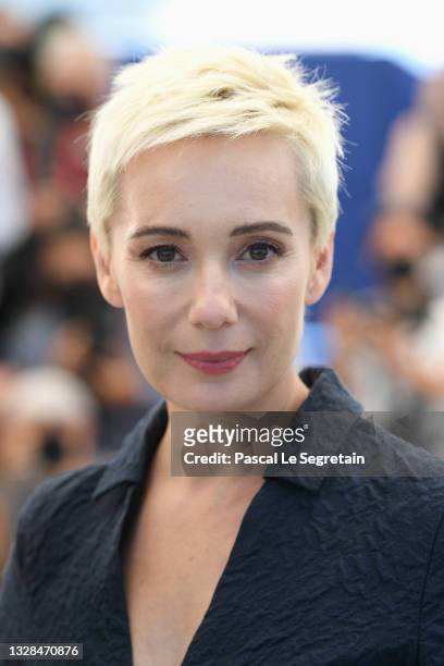 Chulpan Khamatova attends the "Petrov's Flu" photocall during the 74th annual Cannes Film Festival on July 13, 2021 in Cannes, France.