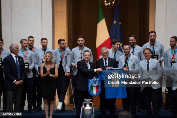 Giovanni Malago, Federico Bernardeschi , Rafael Toloi , Domenico Berardi of Italy, Valentina Vezzali, Leonardo Spinazzola , Bryan Cristante , Mario...