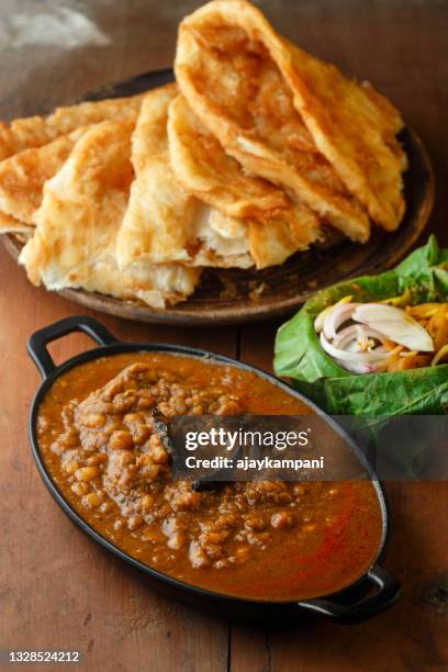 katlambe chole - indiase gerechten stockfoto's en -beelden